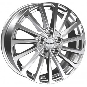 Carwel Кагра 6.5x17 PCD 5x114,3 ET 45 Dia 54.1 Графитовый с полировкой