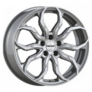 Carwel Аргунь 7.5x18 PCD 5x108 ET 45 Dia 63.4 Серебристый