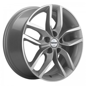 Carwel Кутыр 6.5x17 PCD 5x114,3 ET 45 Dia 54.1 Графитовый с полировкой