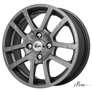 iFree KC587 Slider 5.5x14 PCD 4x100 ET 38 Dia 67.1 Графитовый