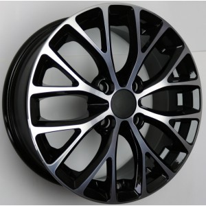 RST R015 6x15 PCD 4x100 ET 50 Dia 60.1 Черный с полировкой