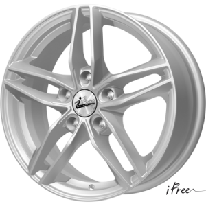 iFree KC689 Moskva 6.5x16 PCD 5x105 ET 39 Dia 56.6 Серебристый