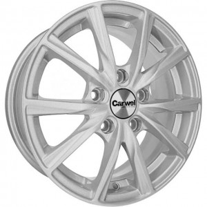 Carwel Гамма 115 6x15 PCD 5x114,3 ET 38 Dia 67.1 Серебристый