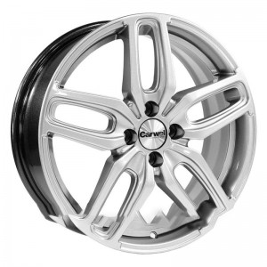 Carwel Виви 6.5x17 PCD 4x100 ET 43 Dia 60.1 Серебристый